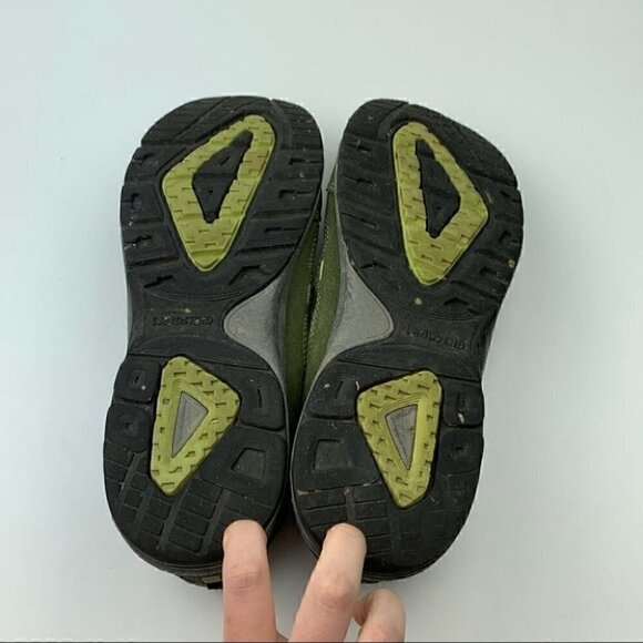 lands end walking shoes size 6.5 D green suede - Picture 7 of 12